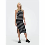 Kleid Only Onlbelfast Stripe Schwarz