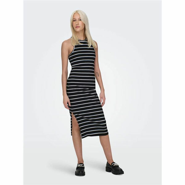 Kleid Only Onlbelfast Stripe Schwarz