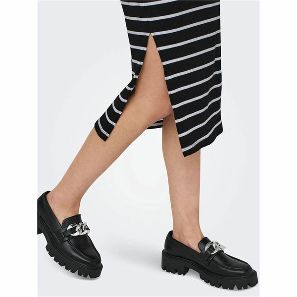 Kleid Only Onlbelfast Stripe Schwarz