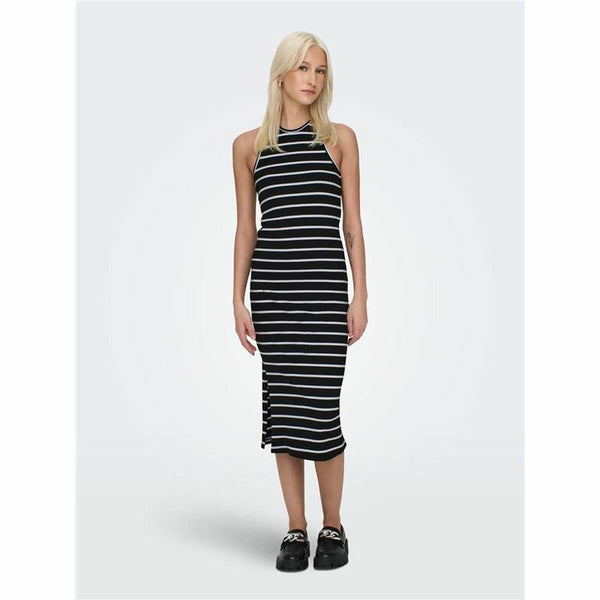 Kleid Only Onlbelfast Stripe Schwarz