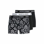 Herren-Boxershorts Jack & Jones Jacparis Trunks Schwarz