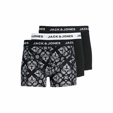 Herren-Boxershorts Jack & Jones Jacparis Trunks Schwarz