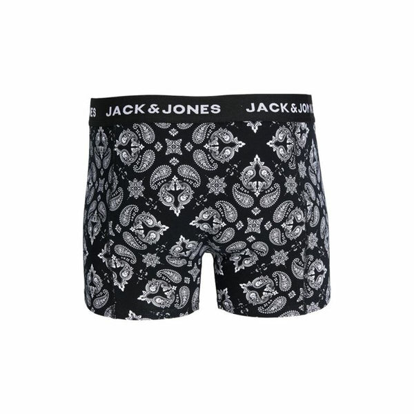 Herren-Boxershorts Jack & Jones Jacparis Trunks Schwarz