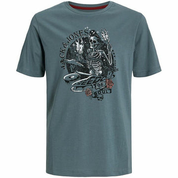 Kurzarm-T-Shirt für Kinder Jack & Jones skull Rock Crew