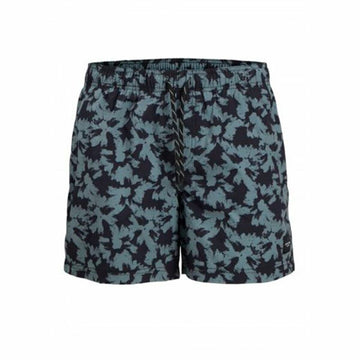 Damen Badeanzug Jack & Jones Jpstmaui Jjswim Flower Aop Schwarz