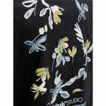 Herren Kurzarm-T-Shirt Jack & Jones Jorvarenna Painted Schwarz