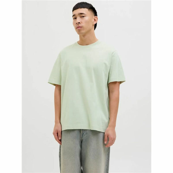 Herren Kurzarm-T-Shirt Jack & Jones Jorvarenna Painted Blau