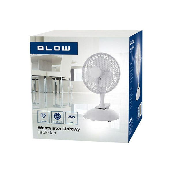 Tischventilator Blow 44-062# Weiß 25 W 22 W