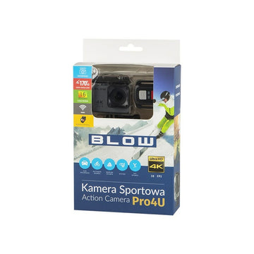 Sport-Kamera Blow 78-538# Schwarz Schwarz/Silberfarben 2"