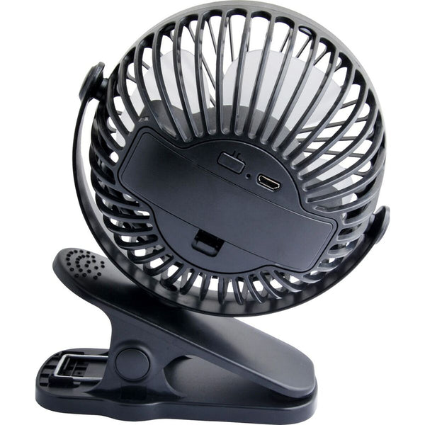 Tischventilator Blow 44-506 Schwarz USB