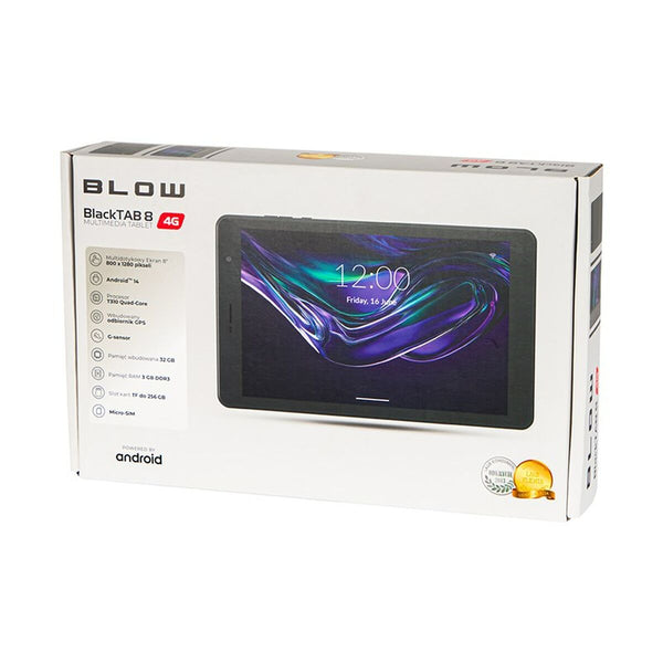 Tablet Blow BlackTAB8 Unisoc T310 3 GB RAM 32 GB Schwarz
