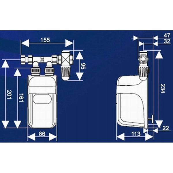 Wasserheizer Dafi POZ03136