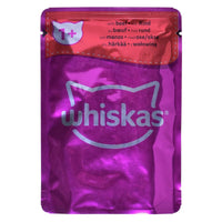 Katzenfutter Whiskas Classic Meals Huhn Rindfleisch Lamm Vögel 80 x 85 g