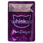 Katzenfutter Whiskas Pure Delight Huhn Truthahn Ente Vögel 40 x 85 g