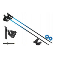 Trekking-Stock Viking Pro-Trainer Blau Schwarz 115 cm (2 Stück)