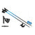 Trekking-Stock Viking Pro-Trainer Blau Schwarz 115 cm (2 Stück)