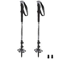 Trekking-Stock Viking VARIO TOUR Schwarz Grau (2 Stück)