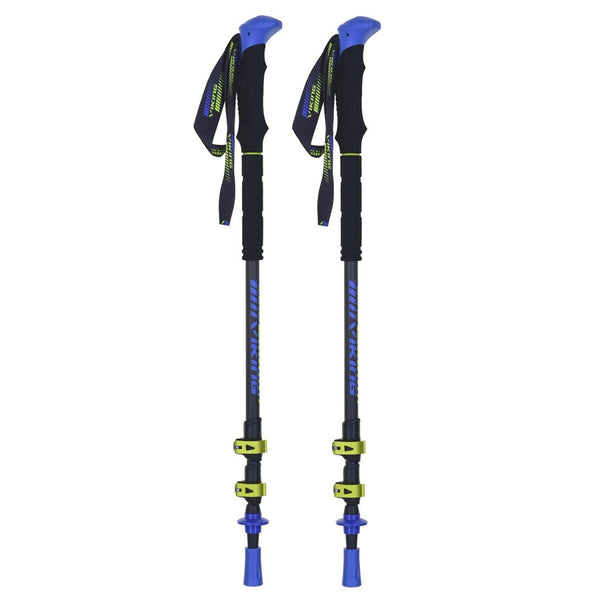 Trekking-Stock Viking Carbo-Lite Schwarz 135 cm (2 Stück)