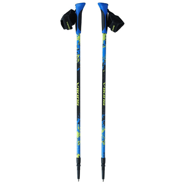 Trekking-Stock Viking Ruten Pro Nordic Blau Schwarz (2 Stück)