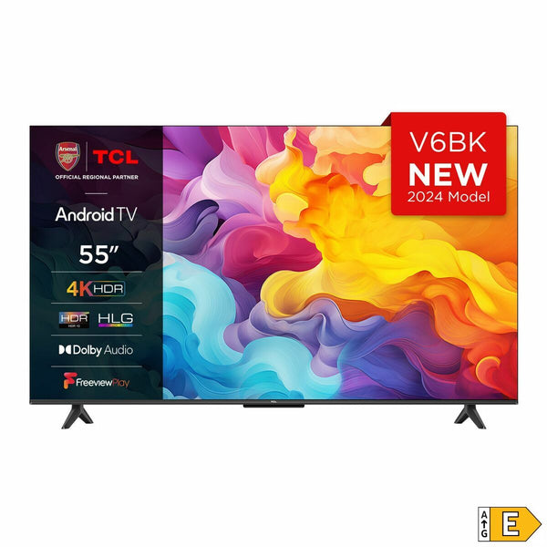 Smart TV TCL 55V6B 4K Ultra HD 55" LED HDR HDR10 Direct-LED