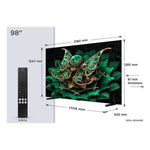 Smart TV TCL 98C7K 98" 4K Ultra HD HDR QD Mini LED