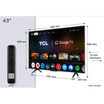Smart TV TCL 43P7K 4K Ultra HD 43" LED HDR D-LED QLED