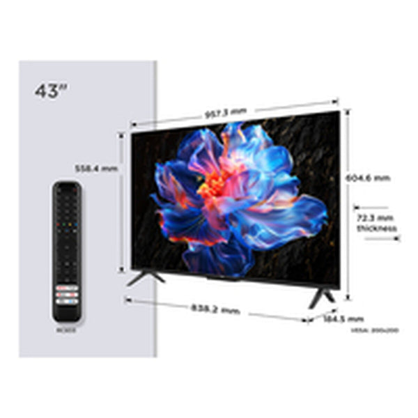 Smart TV TCL 43P6K 4K Ultra HD 43" LED HDR D-LED