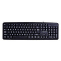 Tastatur Esperanza EK129 Schwarz Englisch QWERTY