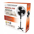 Freistehender Ventilator Esperanza EHF001KK Schwarz 50 W