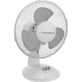 Tischventilator Esperanza EHF004WE Weiß Grau 30 W