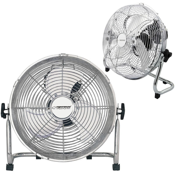Tischventilator Esperanza EHF005 Chrom 50 W