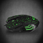 Gaming Maus Esperanza EGM212 Schwarz grün