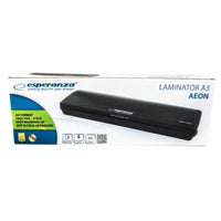 Laminiergerät Esperanza Laminator A3 Aeon Schwarz