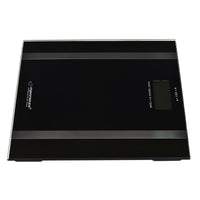 Digitale Personenwaage Esperanza EBS018K Schwarz Verre trempé Gehärtetes Glas Batterien x 2