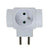 Steckdosenleiste Esperanza ELK302W 3 Stecker
