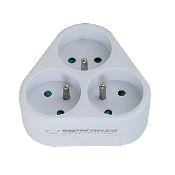 Steckdosenleiste Esperanza ELK303W 3 Stecker