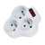 Steckdosenleiste Esperanza ELK304W 3 Stecker