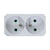 Steckdosenleiste Esperanza ELK305W 2 Stecker