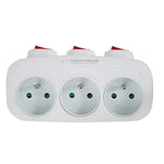 Steckdosenleiste Esperanza ELK307W 3 Stecker
