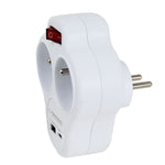 Steckdosenleiste Esperanza ELK311W 2 Stecker
