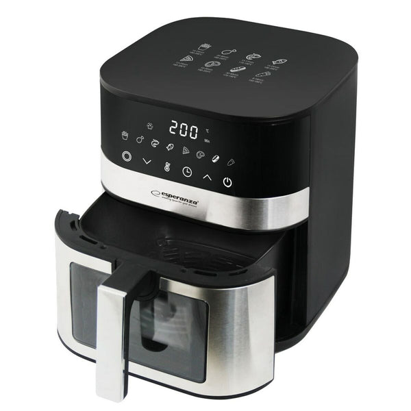 Heißluftfritteuse Esperanza EKA003 Schwarz 1400 W 5 L