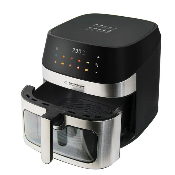 Heißluftfritteuse Esperanza EKA005 Schwarz 1600 W 8 L