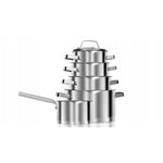 Töpfe und Pfannen Smile MGK-11M Stahl Ø 18 cm Ø 24 cm Ø 20 cm Ø 16 cm (5 Stück)