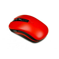 Schnurlose Mouse Ibox LORIINI Schwarz/Rot