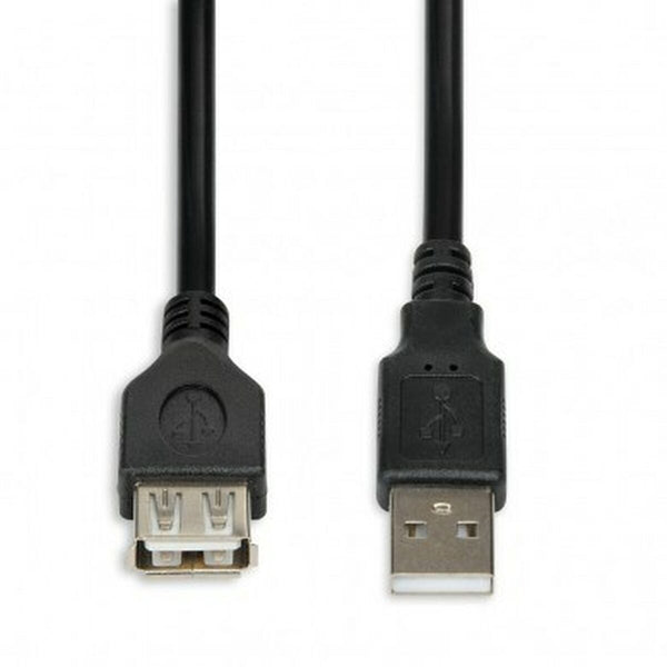 USB-Kabel Ibox IKU2P18 Schwarz 1,8 m