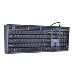 Tastatur mit Maus Ibox IKMS606 Qwerty US Schwarz QWERTY