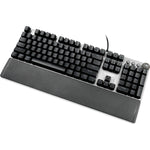 Tastatur Ibox AURORA K-3 Schwarz/Silberfarben Silberfarben QWERTY