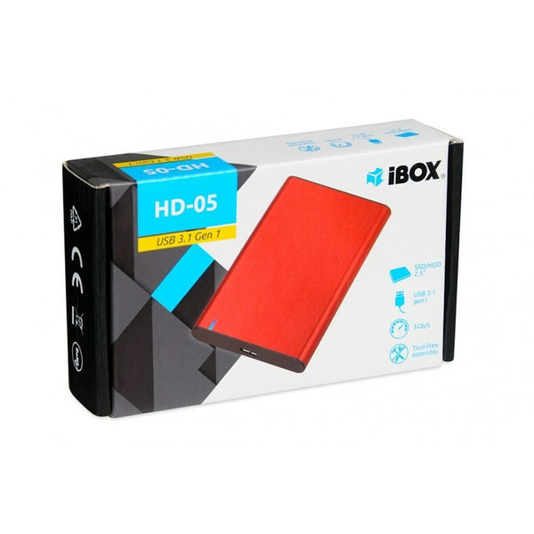 Externe Box Ibox HD-05 Rot 2,5"