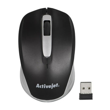 Schnurlose Mouse Activejet AMY-313 Schwarz/Grau