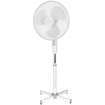 Freistehender Ventilator Activejet WSR-40B Weiß Grau Silberfarben 50 W